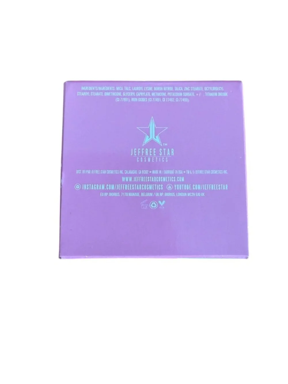 JEFFREE STAR Obituary Eyeshadow NEW NIB Makeup